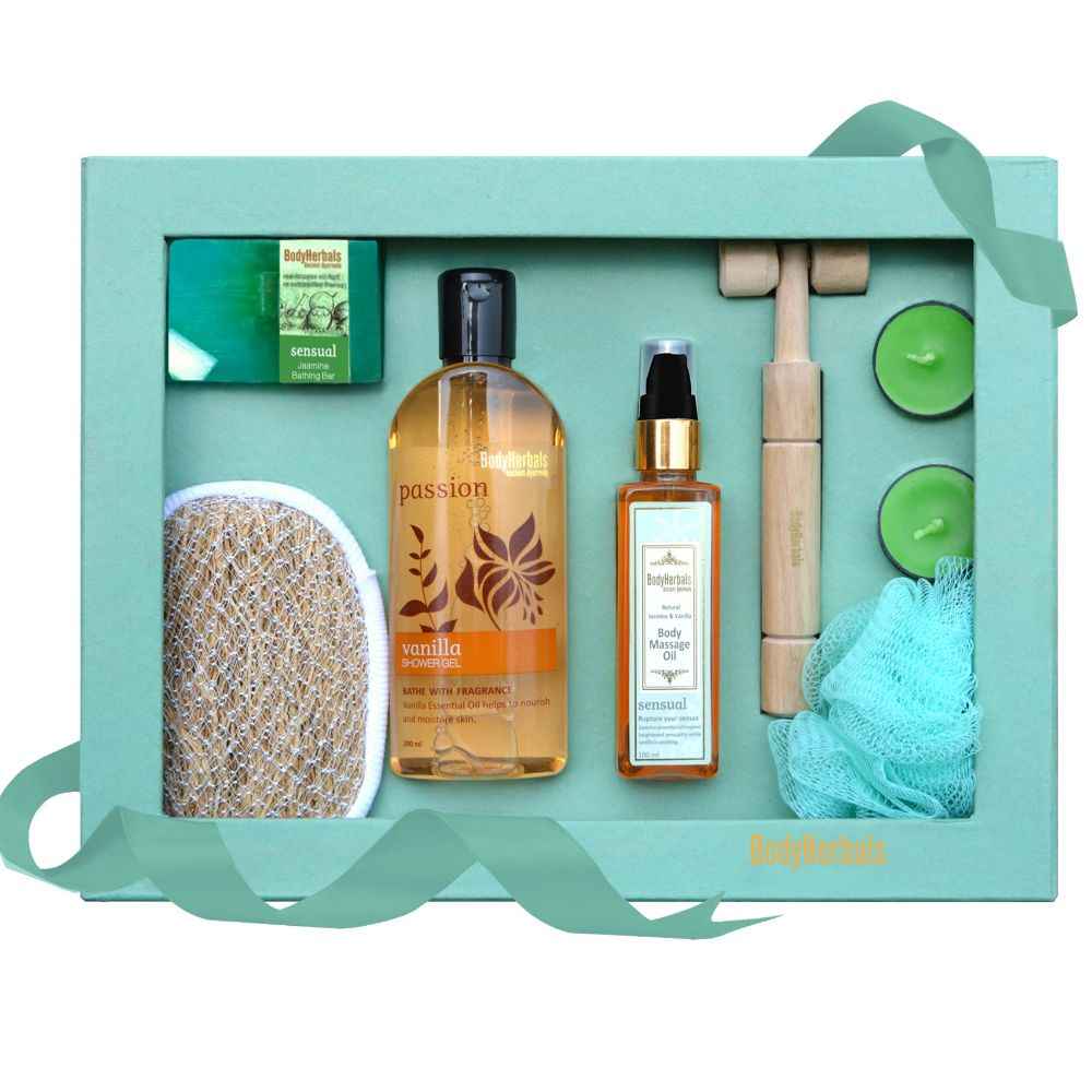 Buy BodyHerbals Ancient Ayurveda Jasmine & Vanilla Set - Purplle