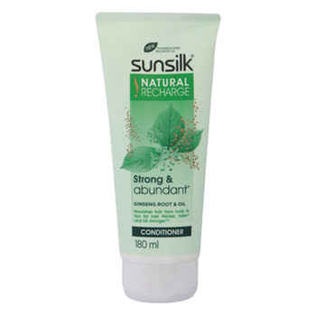 Buy Sunsilk Natural Recharge Strong & Abundant Conditioner (180 ml) - Purplle