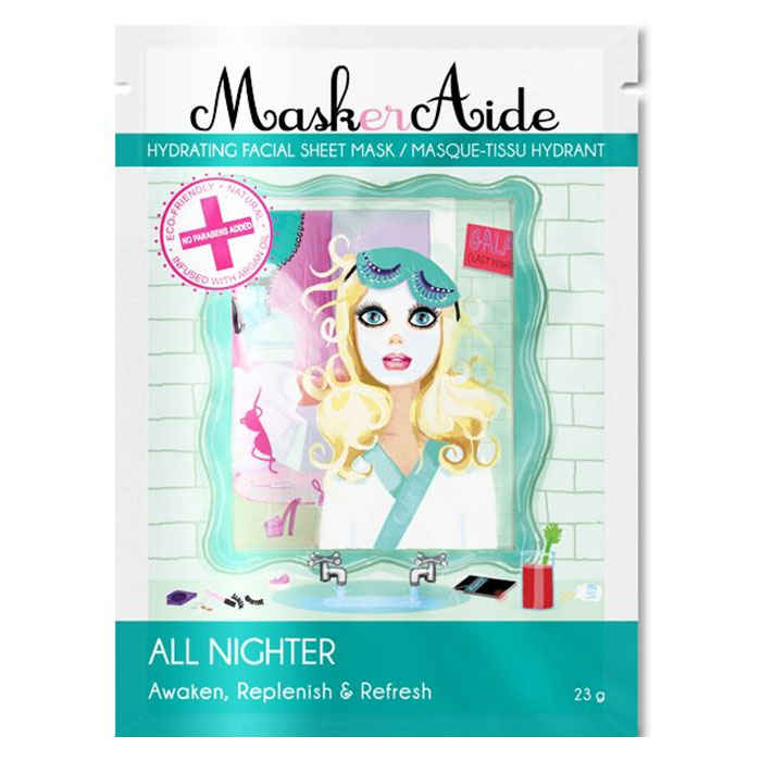 Buy MaskerAide All Nighter Facial Sheet Mask (23 g) - Purplle
