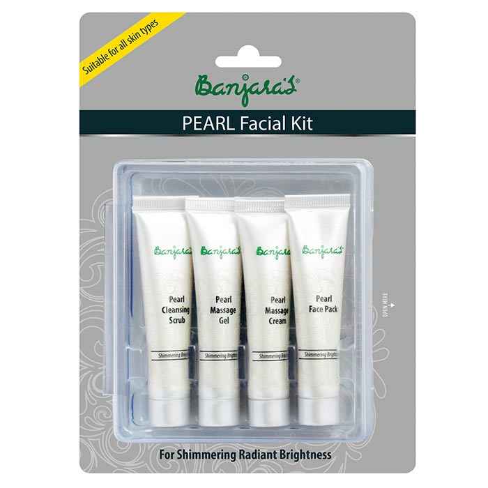 Buy Banjara's Facial Kit Pearl (15 g*4) - Purplle