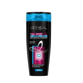 Buy L'Oreal Paris Fall Resist 3X Anti Dandruff Shampoo (360 ml) - Purplle