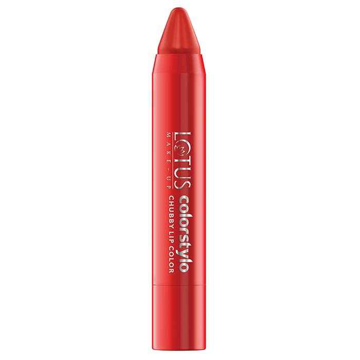 Buy Lotus Herbals Colorstylo Chubby Lip Color Orange Spice 208 (3.7 g) - Purplle