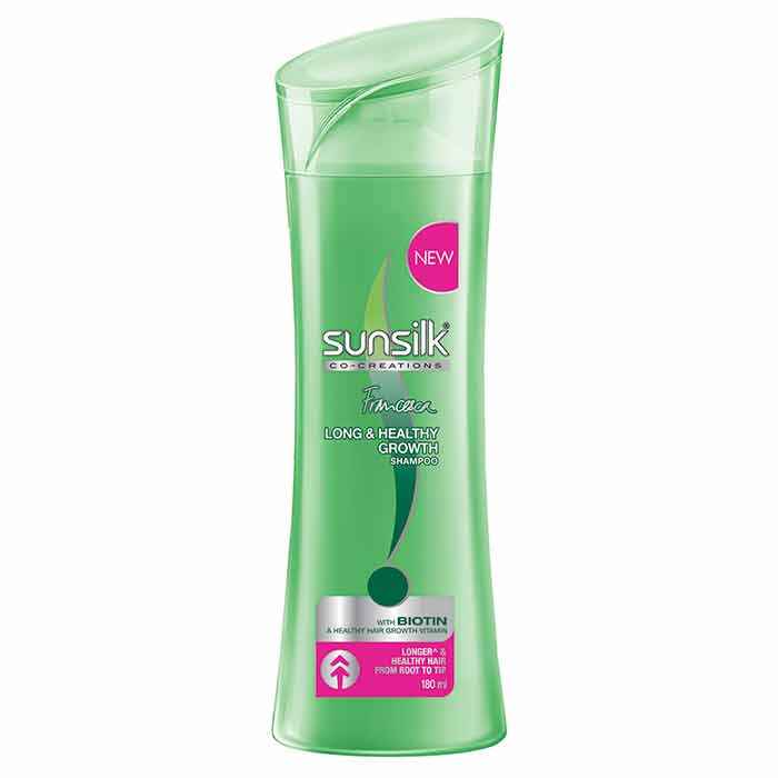 Buy Sunsilk Long & Healthy Growth Shampoo (180 ml) - Purplle