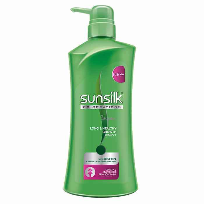 Buy Sunsilk Long & Healthy Growth Shampoo (650 ml) - Purplle