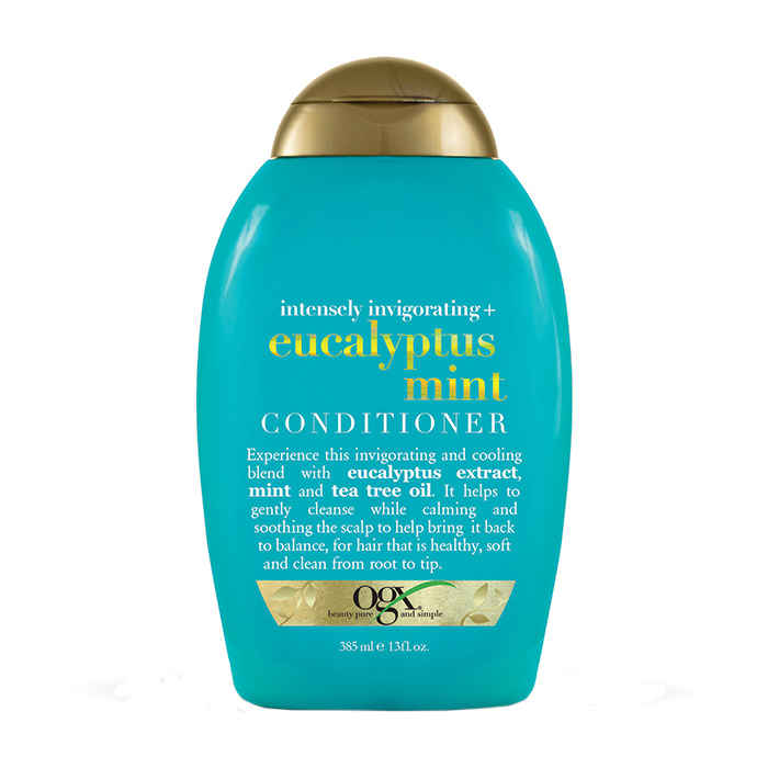 Buy OGX Intensely Invigorating Eucalyptus Mint Conditioner (385 ml) - Purplle