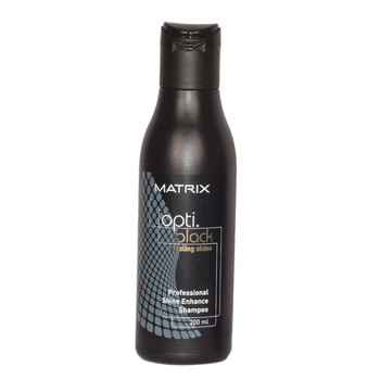 Buy Matrix Opti Black Professional Shine Shampoo (200ml) - Purplle