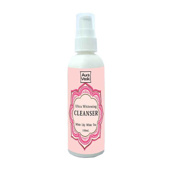 Buy Auravedic Ultra Whitening Cleanser (100 ml) - Purplle