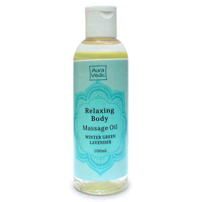 Buy Auravedic Relaxing Body Massage Oil (100 ml) - Purplle