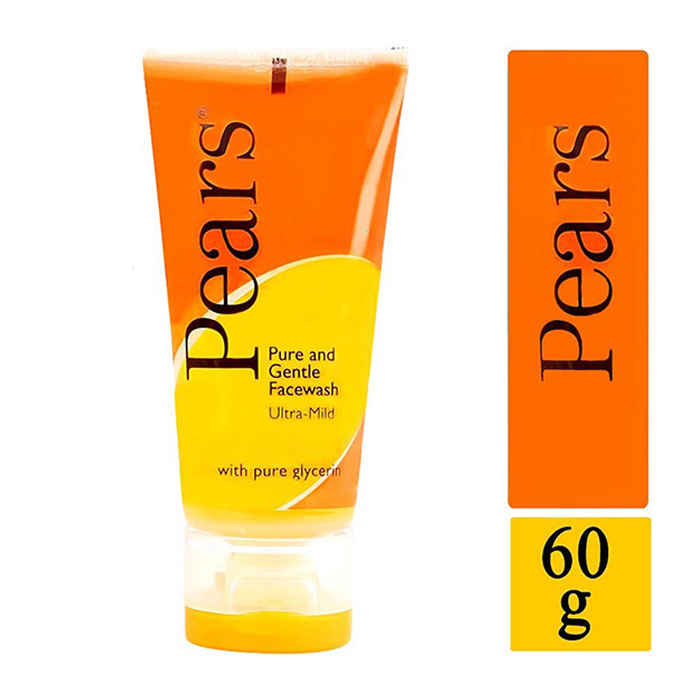 Buy Pears Pure & Gentle Ultra Mild Face Wash (60 g) - Purplle