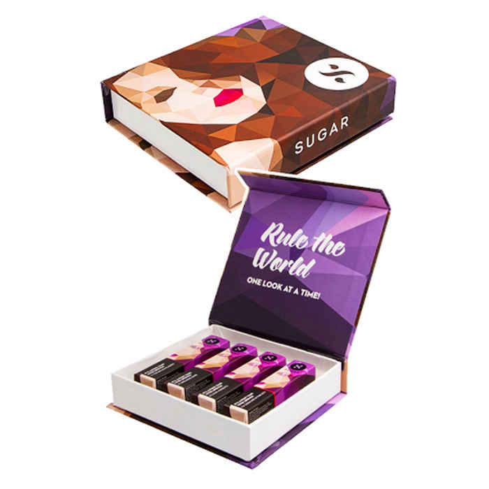 Buy SUGAR Cosmetics It\'s A-Pout Time \""Cool Classics\"" Vivid Lipstick Gift Box - Purplle