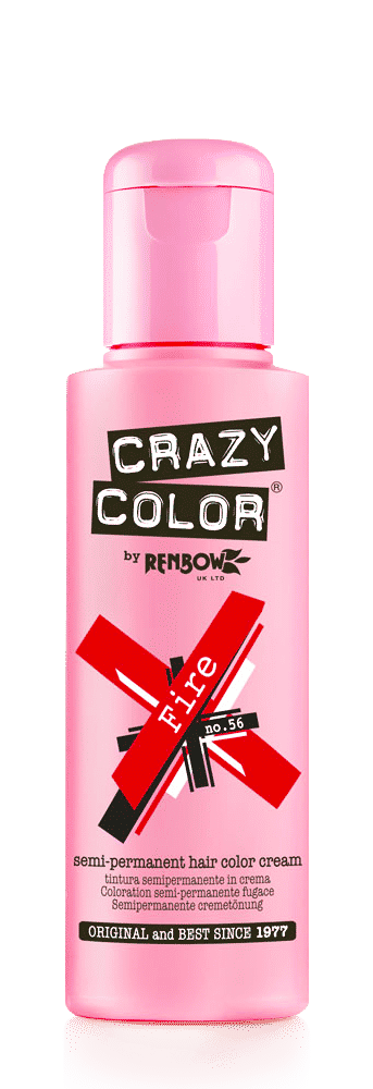 Buy CRAZY COLOR 56 Fire Hair Color (100 ml) - Purplle