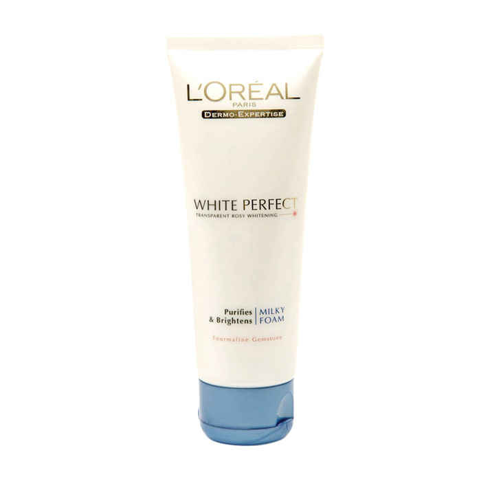 Buy L'Oreal Paris White Perfect Purifying & Brightening Milky Foam (100 ml) - Purplle