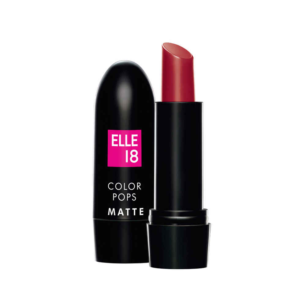 Buy Elle 18 Color Pop Matte Lip Color - Code Red (4.3 g) - Purplle