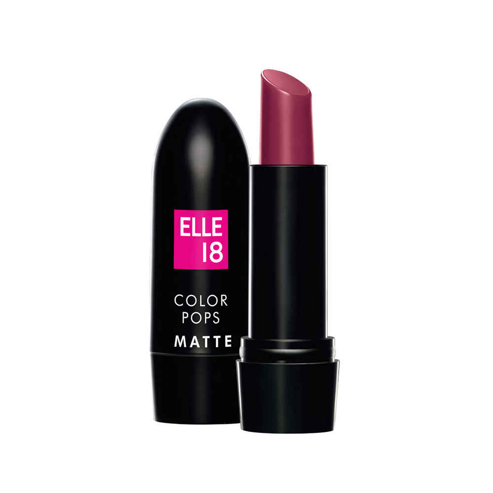 Buy Elle 18 Color Pop Matte Lip Color - Cherry Wine (4.3 g) - Purplle