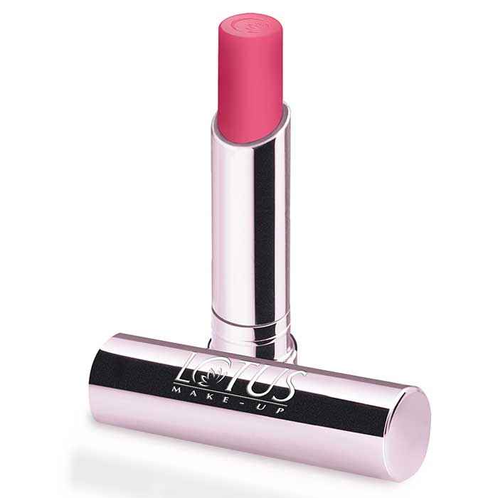 Buy Lotus Herbals Ecostay Long Lasting Lip Color Flirty Pink (4.2 g) - Purplle