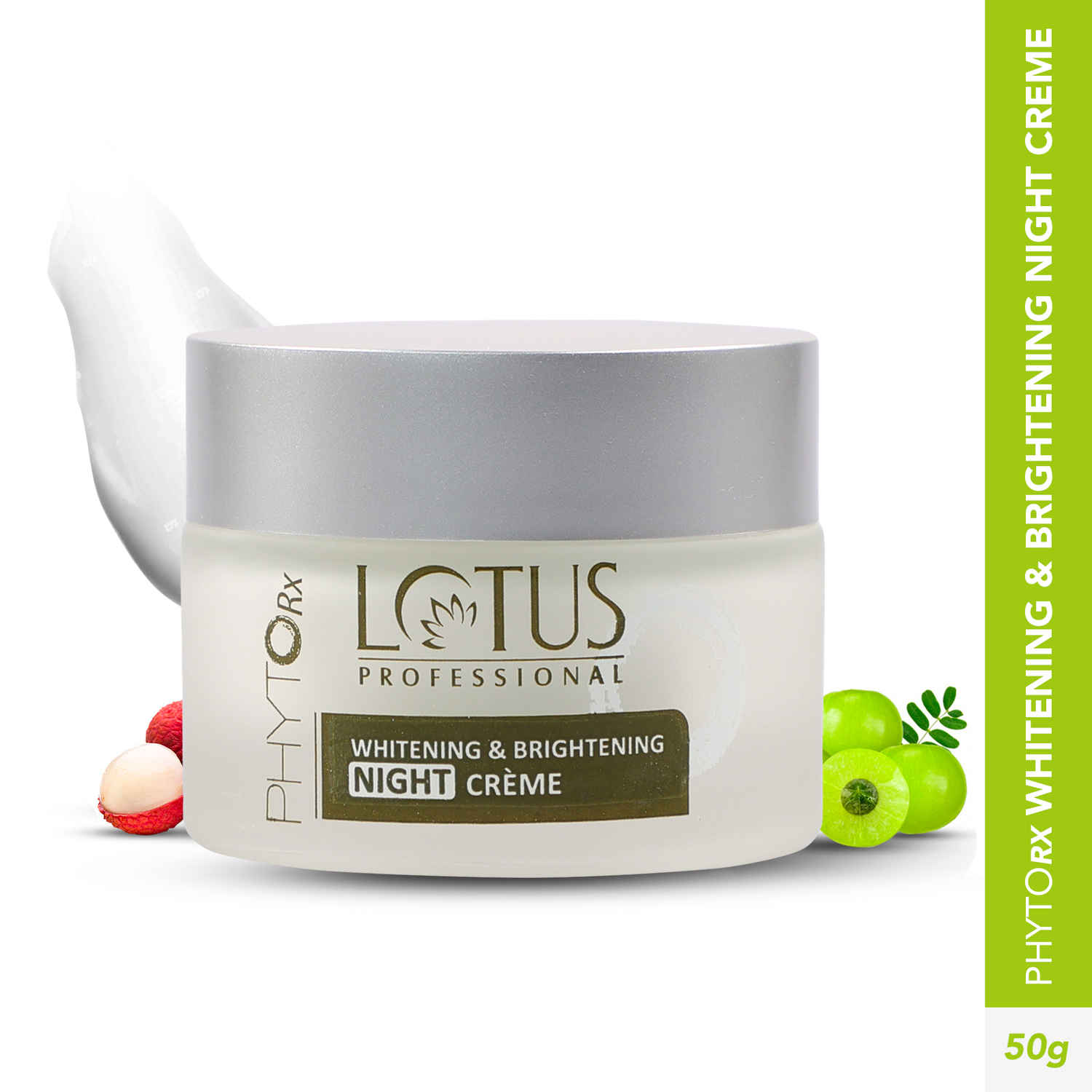 Buy Lotus Professional PhytoRx Whitening & Brightening Night Cream | All skin types | Night Repair cream | 50g - Purplle