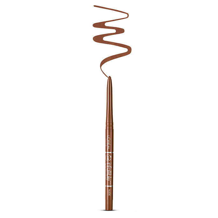 Buy L'Oreal Paris Infallible Never Fail Lip Liner Nude (0.25 g) - Purplle