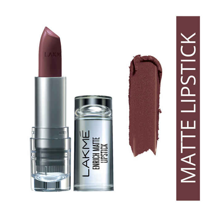 Buy Lakme Enrich Matte Lipstick Shade RM10 (4.7 g) - Purplle