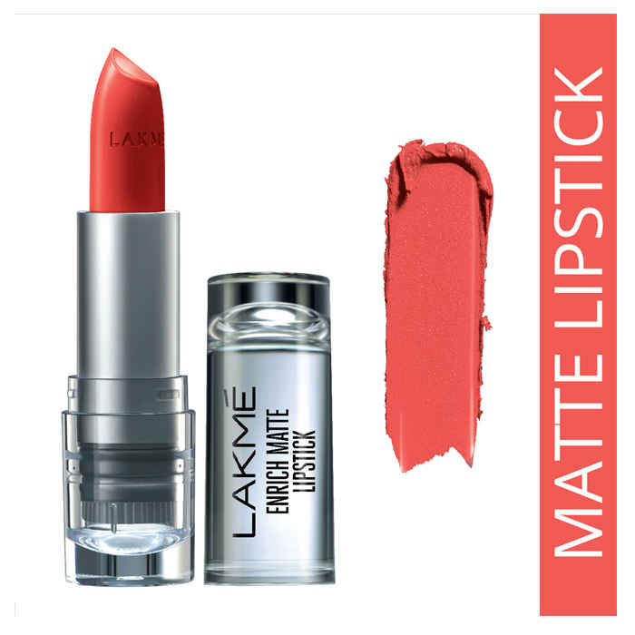 Buy Lakme Enrich Matte Lipstick Shade OM11 (4.7 g) - Purplle