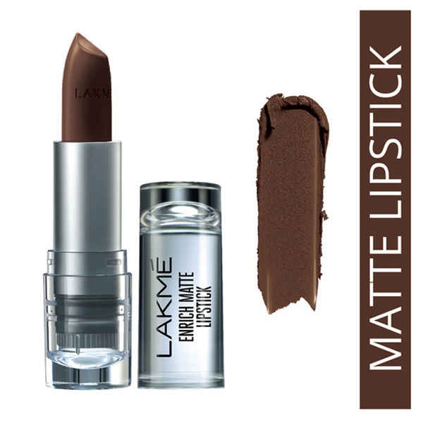 Buy Lakme Enrich Matte Lipstick Shade BM12 (4.7 g) - Purplle