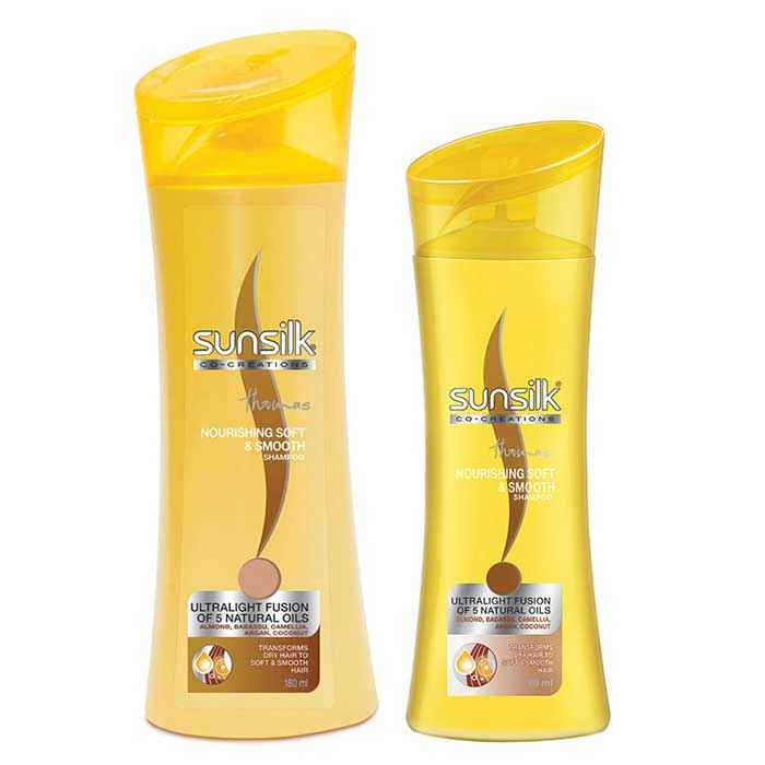 Buy Sunsilk Nourishing Soft & Smooth Shampoo (340 ml) & Get Sunsilk Nourishing Soft & Smooth Shampoo (80 ml) Free - Purplle