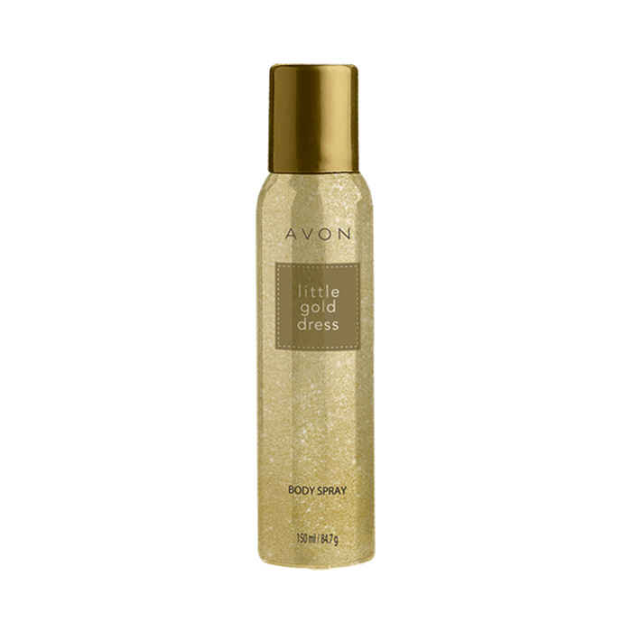Buy Avon Little Gold Dress Body Spray (150 ml) - Purplle