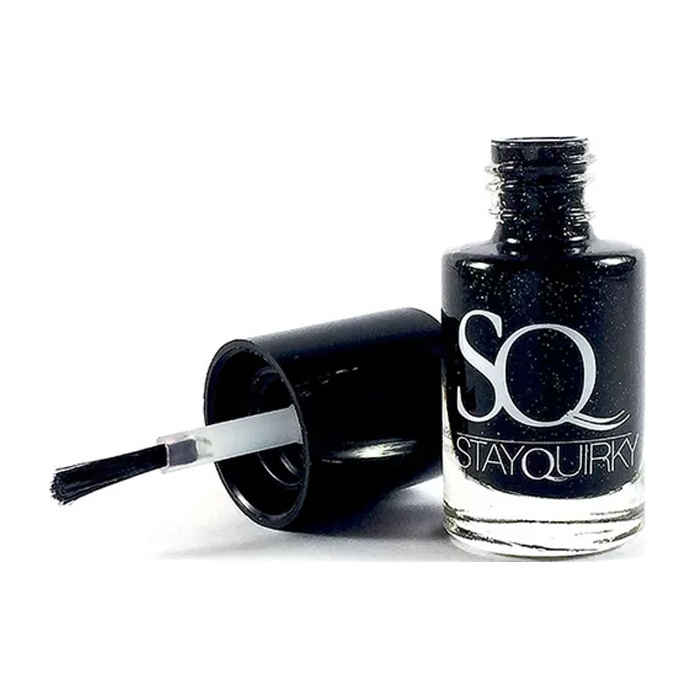 Buy Stay Quirky Nail Polish, Black-A-Licious 154 (6 ml) - Purplle