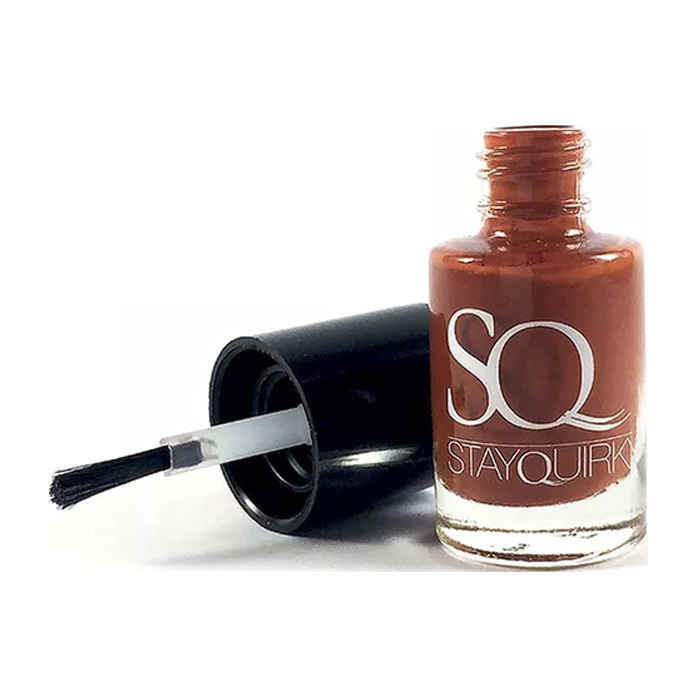 Buy Stay Quirky Nail Polish, Brown - Dark Dirty Fantasy 43 (6 ml) - Purplle