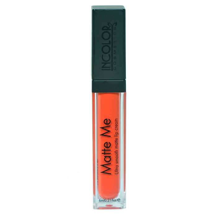 Buy Incolor Matte Me 24Hr Stay Ultra Smooth Lip Cream 408 - Purplle