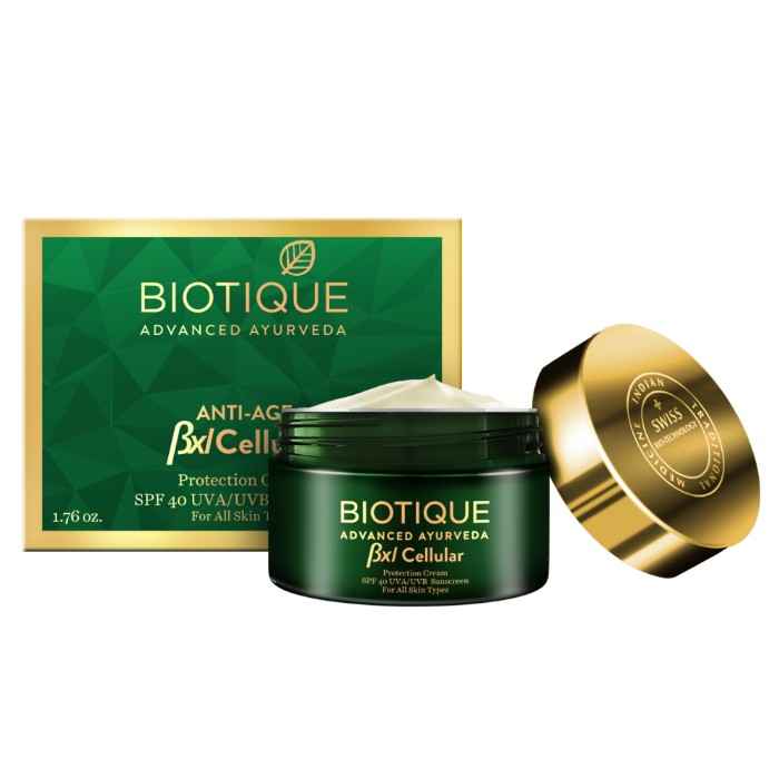 Buy Biotique BXL Cellular Anti-Age - Protection Cream (50 g) - Purplle