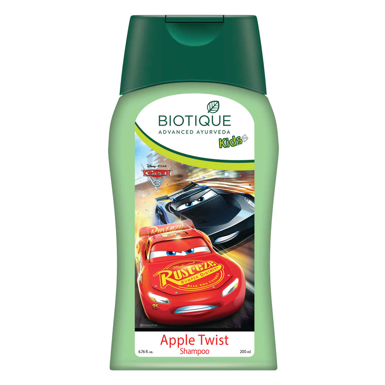 Buy Biotique Disney Kids Cars Apple Twist Shampoo (200 ml) - Purplle