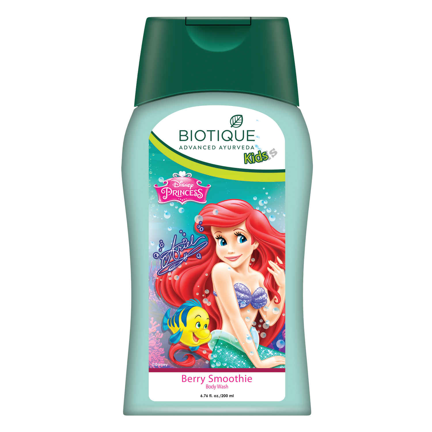 Buy Biotique Disney Princess Ariel Berry Smoothie Body Wash (200 ml) - Purplle