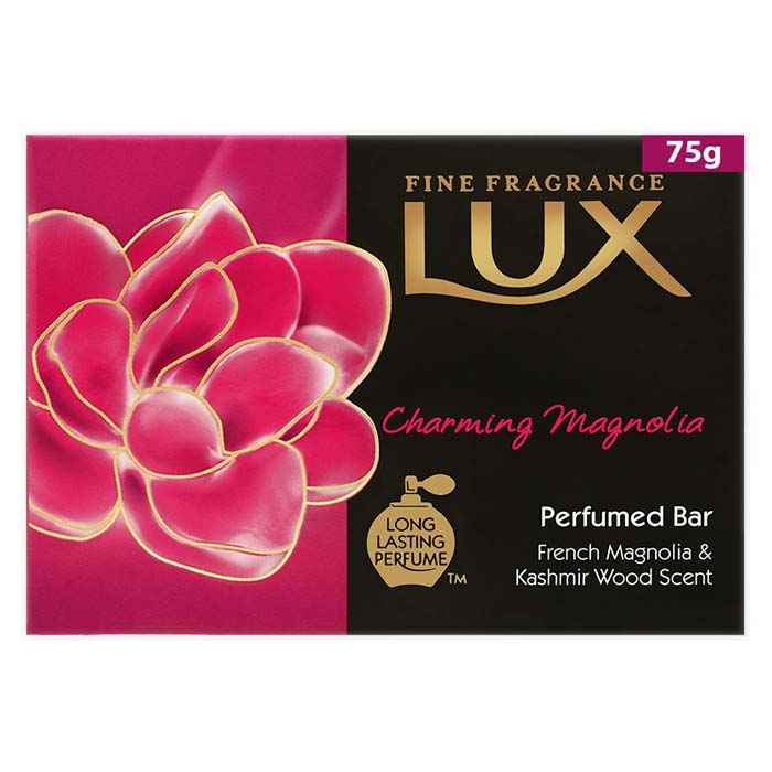 Buy Lux Charming Magnolia Soap Bar (75 g) - Purplle