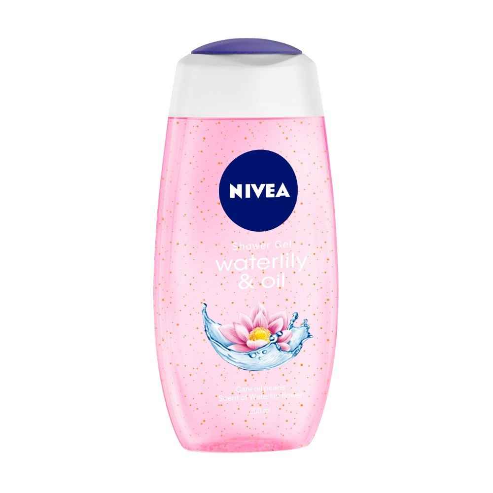 Buy Nivea Waterlily & care oil Body wash for long-lasting freshness - Purplle
