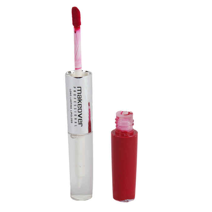 Buy Makeover Long Lasting Lip Gloss Hot Red 05 (9 ml) - Purplle