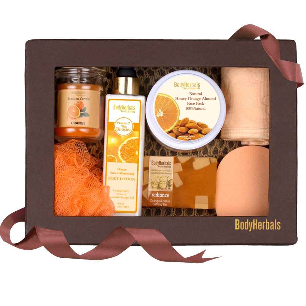 Buy BodyHerbals Ancient Ayurveda Natural Orange Skin Care Set - Purplle
