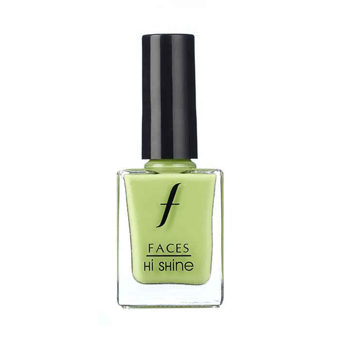 Buy Faces Canada Hi Shine Nail Enamel Crunchy Pistachio 146 (9 ml) - Purplle