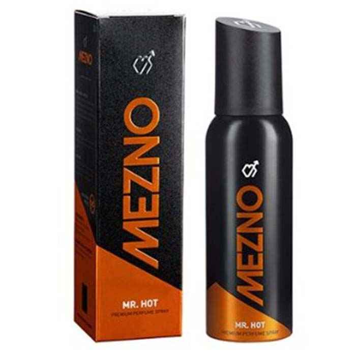 Buy Mezno Mr. Hot Deodorant Body Spray For Men - No Gas-24 Hr Fresh Power Deo (120 ml) - Purplle