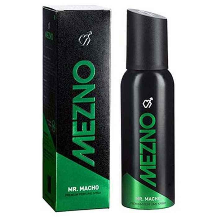 Buy Mezno Mr. Macho Deodorant Body Spray For Men - No Gas-24 Hr Fresh Power Deo (120 ml) - Purplle