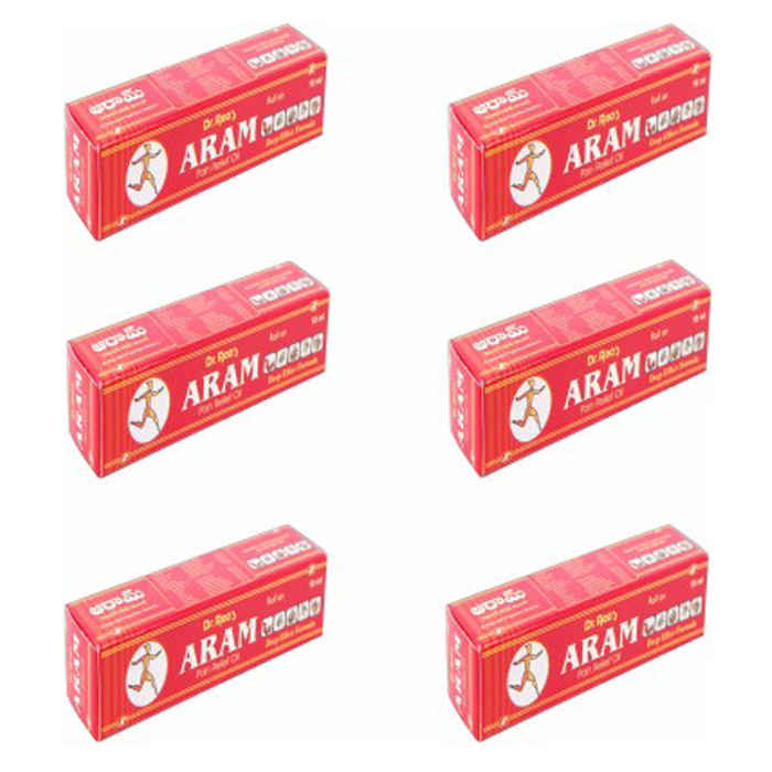 Buy Dr.Rao's ARAM Pain-Relief Oil (10 ml) (Pack Of 6) - Purplle