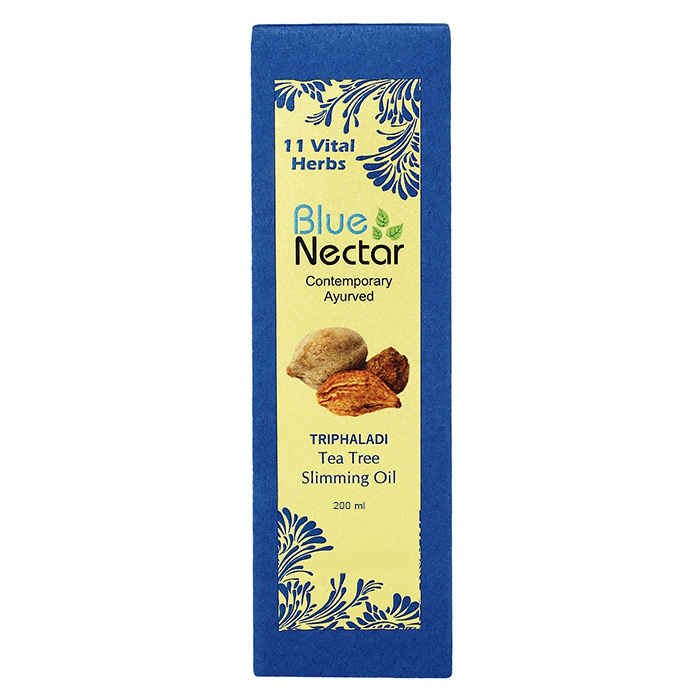 Buy Blue Nectar Triphaladi - Tea Tree Slimming Oil (200 ml) - Purplle