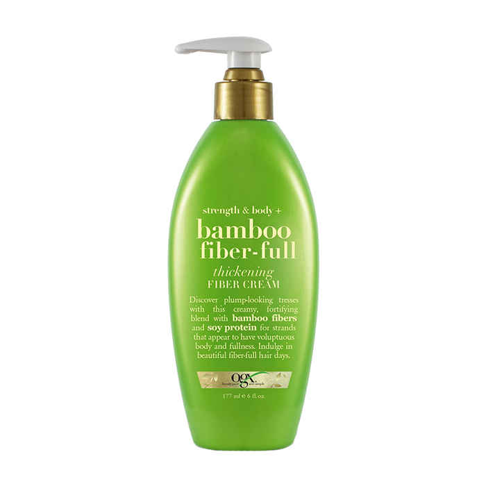 Buy OGX (Organix) Strength & Body + Bamboo Fiber-Full Thickening Fiber Cream (177 ml) - Purplle