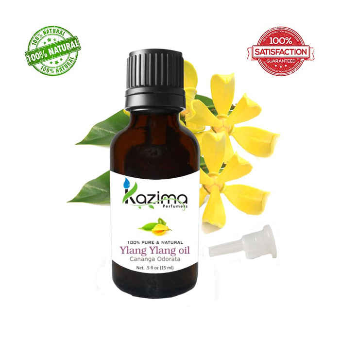 Buy Kazima Ylang Ylang Essential Oil (15 ml) - Purplle