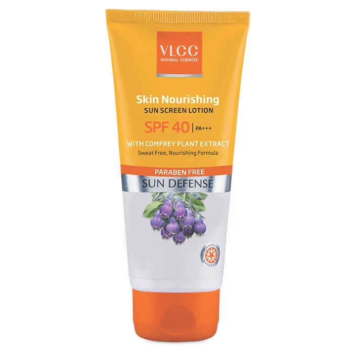 Buy VLCC Skin Nourishing Sun Screen Lotion Spf 40 (50 g) - Purplle