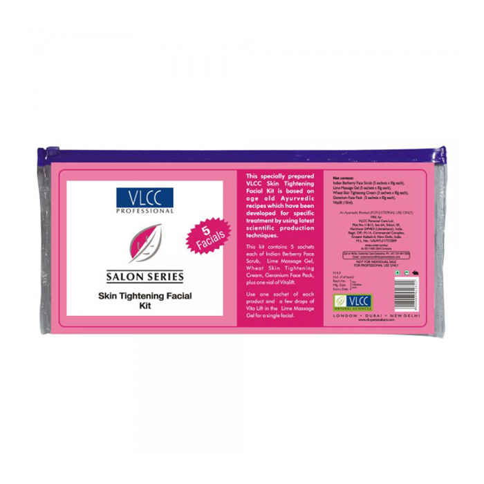 Buy VLCC Skin Tightening Facial Kit 5+1 Vial of Vitalift - Purplle