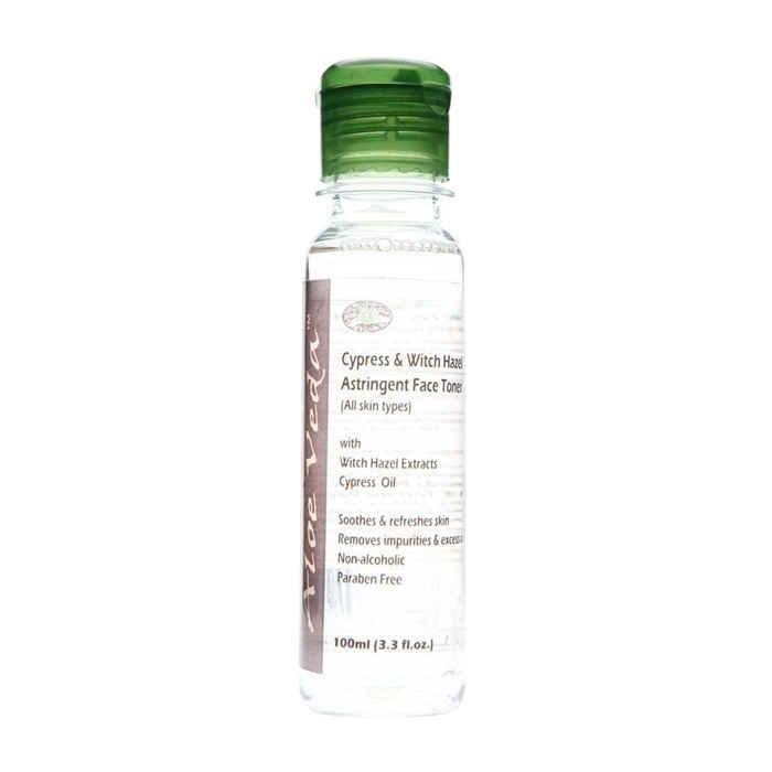 Buy Aloe Veda Cypress Witch Hazel Astringent Facial Toner 100 ml - Purplle