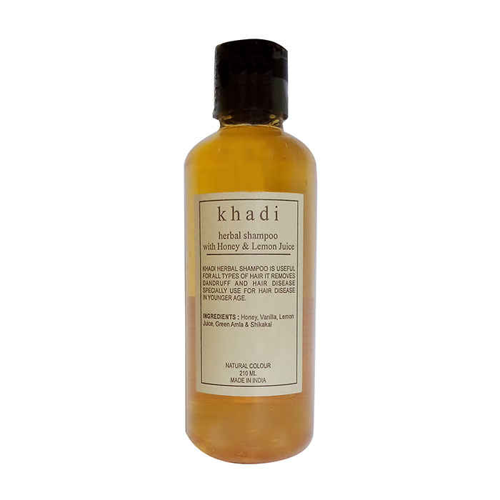 Buy Khadi Honey Lemon Juice Shampoo 210 ml - Purplle