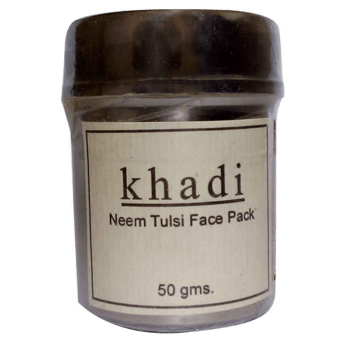 Buy Khadi Neem Tulsi Face Pack 50 g - Purplle
