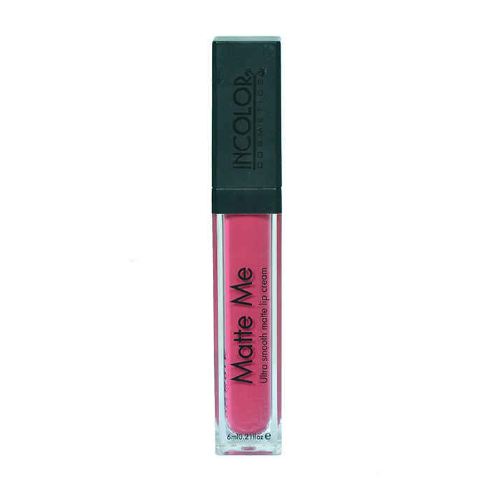 Buy Incolor Matte Me 24Hr Stay Ultra Smooth Lip Cream 411 - Purplle