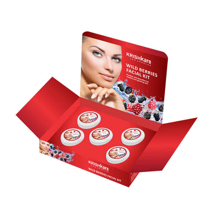 Buy Krishkare Wild Berries Facial Kit (250 g) - Purplle